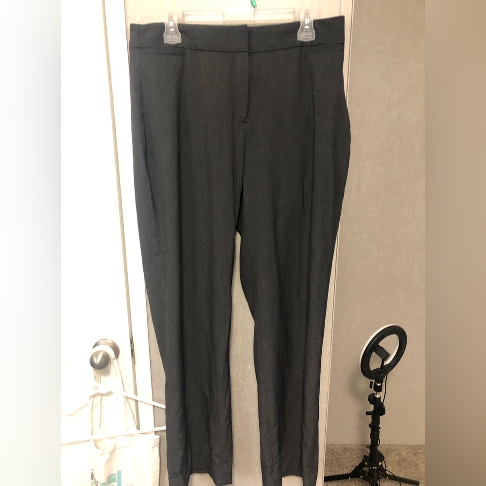 Dress up pants with liner that can be flipped out